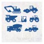 CONSTRUCTION TRUCKS WALL VINYL DECALS ART GRAPHICS STICKERS