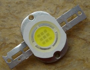 High-power 600Lm 10W Warm White LED