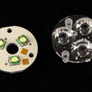 3x CREE XP G R5 on 20mm MCPCB Plus 20mm Carclo® Optics