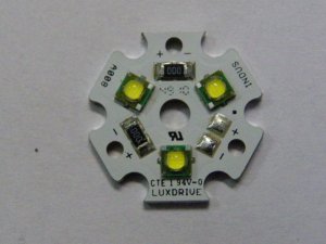 CREE XP-G R5 x3 Led Module on 20mm MCPCB