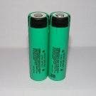 2Pcs Panasonic NCR18650A 3100mA Li-ion Rechargeable Original Batteries