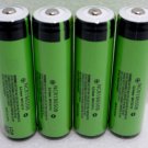 4X Panasonic NCR18650B 3400mA Li-ion Rechargeable Protected Button Top Batteries