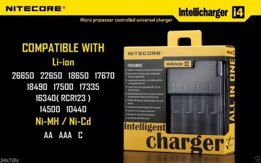 Nitecore Intellicharger i4