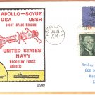 APOLLO-SOYUZ Joint Space Mission - US Navy Recovery Fleet  Space Cover
