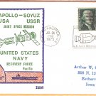 APOLLO-SOYUZ Joint Space Mission - US Navy Recovery Fleet  1975 Space Cover
