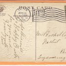 Flag Cancellation on Post Card - TIFFIN, OH 1911
