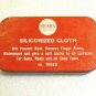OLD VINTAGE SEARS ROEBUCK SILICONIZED CLOTH TIN FOR FISHING REELS GUNS TOOLS