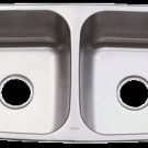 The Sahara Stainless Steel Undermount or Drop In Sink