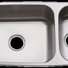 The Mojave Stainless Steel Undermount or Drop In Sink