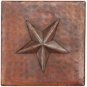 Texas Star 4" x 4" Copper Tile Piece