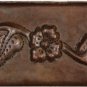 Vineyard 6" x 2" Copper Tile Piece