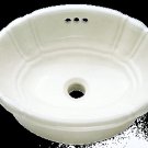 The Tulip Drop in Porcelain Bath Sink