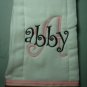 Personalized Burp Cloth for that special baby GIRL in your life
