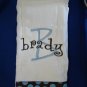 Personalized Burp Cloth for that special baby BOY in your life