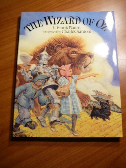 Wizard of OZ. Hardcover. Illustrated by C. Santore( signed). Hardcover ...