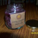 6 oz Palm Wax Candle Sweet Pea Scent