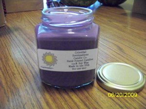 8 oz Lavender Soy Candle