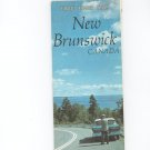 Vintage New Brunswick Canada Tour Map