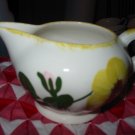 Blue Ridge Pottery Creamer Yellow & Pink Flowers Nice Piece