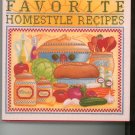 Weight Watchers Favorite Homestyle Recipes Cookbook