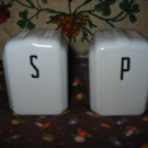 Vintage Range Top Salt and Pepper Shakers Very Nice