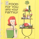 General Foods Food For You And Your Family Cookbook / Guide Vintage Item