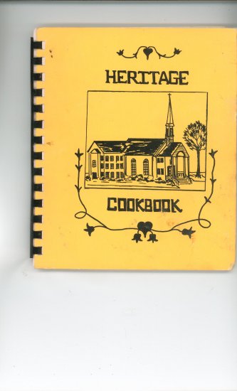 Heritage Cookbook by Favorite Recipes United Church Pittsford NY Regional