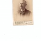 Vintage Photograph Man Mounted On Card Stock Rochester NY