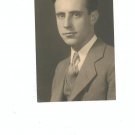Vintage Photograph Young Man Dressed Up In Suit