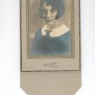 Vintage Photograph Young Woman Graduation ? On Card Stock And Folder Rochester NY