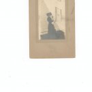 Vintage Photograph Young Woman With Fancy Hat Holding Baby On Card Stock Rochester NY