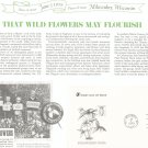 Endangered Flora First Day Cover Stamp Lot Of 4 by Readers Digest