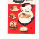 Sunbeam Automatic Mixmaster Mixer Cookbook & Instruction Guide  Vintage Item