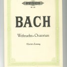 Vintage Song Book Bach Weihnachts = Oratorium Edition Peters Nr. 38