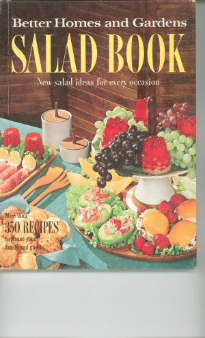 Better Homes & Gardens Salad Book Cookbook Vintage Item