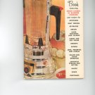 Waring Blender Cook Book Cookbook Vintage Item
