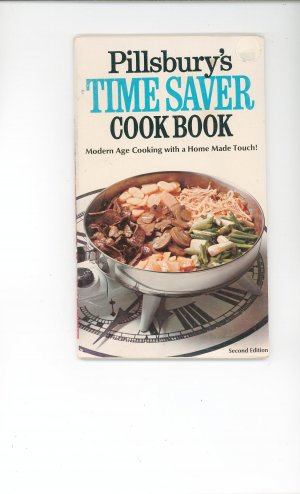 Pillsburys Time Saver Cook Book Cookbook Vintage Item