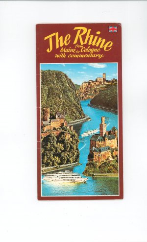 The Rhine Brochure Map Maine To Cologne With Commentary