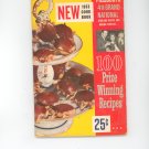 Pillsbury 4th Grand National Cookbook Vintage 1953