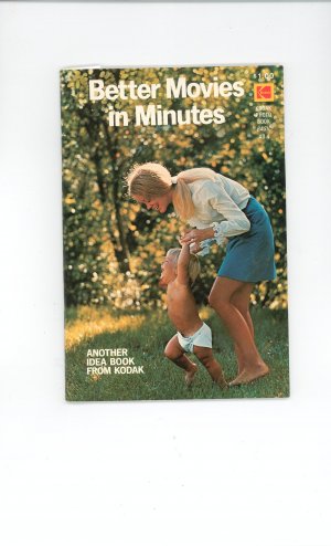 Kodak Better Movies In Minutes Photo Book AD 4 Vintage