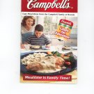 Campbells Meal Time Is Family Time Cookbook With over $5 In Coupons