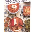 Blueprints For A Perfect Party Cookbook By Bon Appetit Vintage