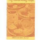 My Favorite Honey Recipes by Mrs. Walter (Ida) Kelley Cookbook