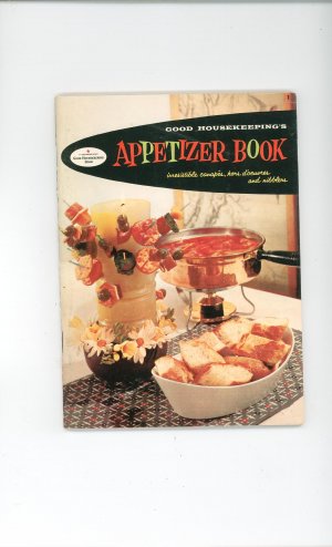 Appetizer Book #1  Cookbook By Good Housekeeping Vintage