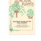 Farmers Almanac Guide To House Plants by Earl Aronson  Vintage Advertising First Federal Savings