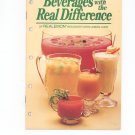 Beverages With The Real Difference Cookbook by Borden