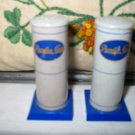 Pyrofax Gas Salt And Pepper Shakers Vintage