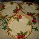 Lot Of 3 Franciscan Bread And Butter Plates 19927 30 Hand Decorated