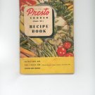National Presto Model 60 Cooker Manual and Recipe Book Cookbook Vintage