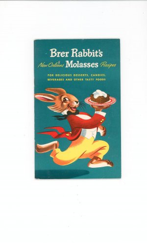 Brer Rabbits New Orleans Molasses Recipes Cookbook Vintage